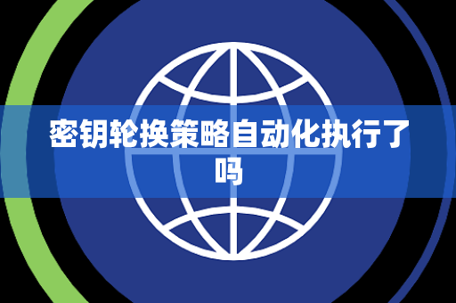 密钥轮换策略自动化执行了吗