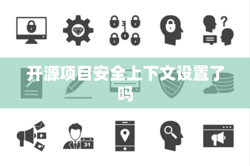 开源项目安全上下文设置了吗
