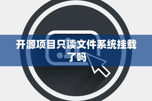 开源项目只读文件系统挂载了吗