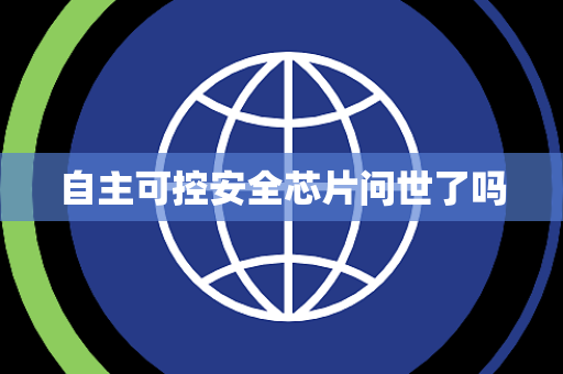自主可控安全芯片问世了吗