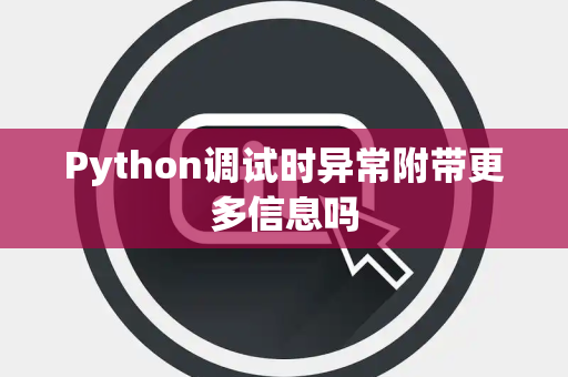Python调试时异常附带更多信息吗