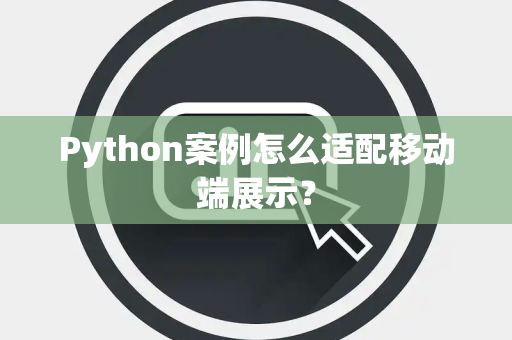 Python案例怎么适配移动端展示？