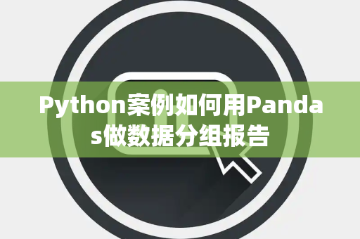 Python案例如何用Pandas做数据分组报告