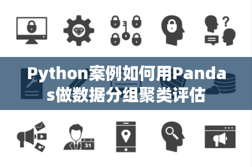Python案例如何用Pandas做数据分组聚类评估