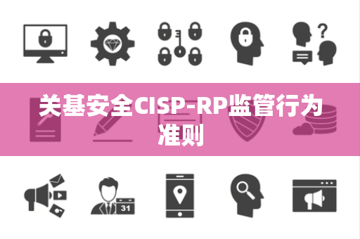 关基安全CISP-RP监管行为准则