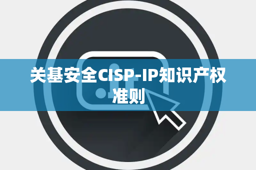 关基安全CISP-IP知识产权准则