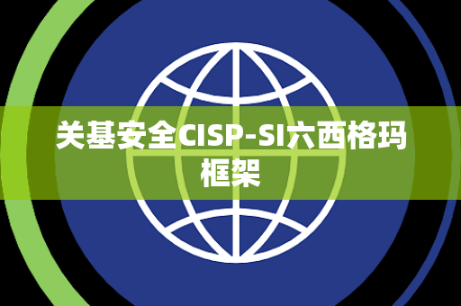 关基安全CISP-SI六西格玛框架