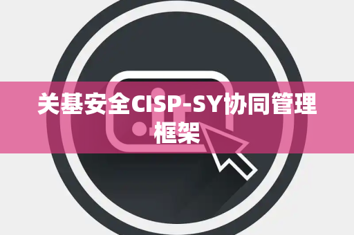 关基安全CISP-SY协同管理框架