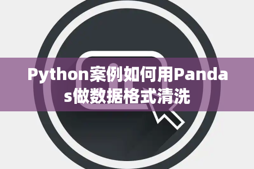 Python案例如何用Pandas做数据格式清洗