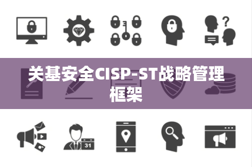 关基安全CISP-ST战略管理框架