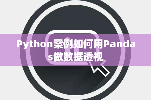 Python案例如何用Pandas做数据透视