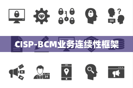 CISP-BCM业务连续性框架