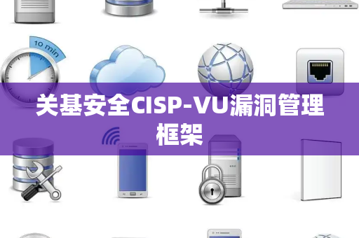 关基安全CISP-VU漏洞管理框架