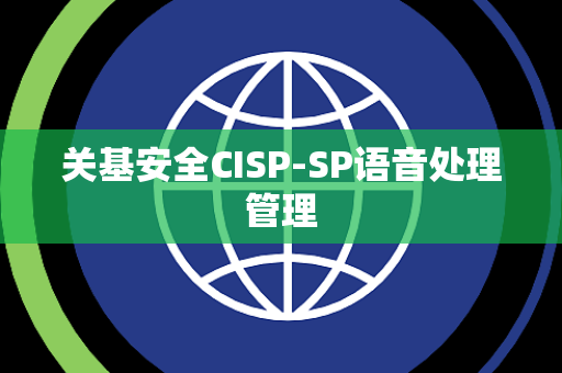 关基安全CISP-SP语音处理管理
