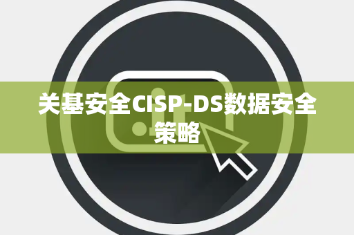 关基安全CISP-DS数据安全策略