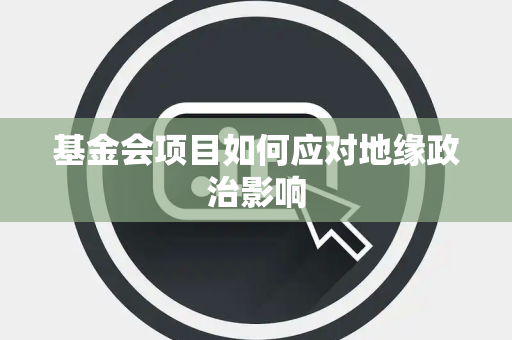 基金会项目如何应对地缘政治影响