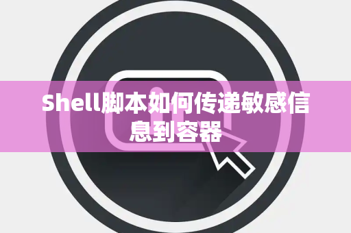 Shell脚本如何传递敏感信息到容器