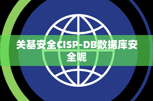 关基安全CISP-DB数据库安全呢