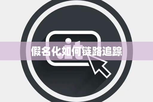 假名化如何链路追踪