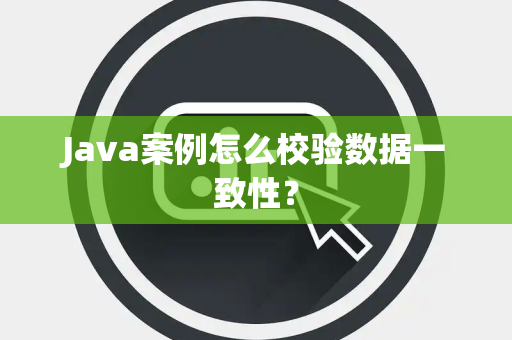 Java案例怎么校验数据一致性？