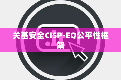 关基安全CISP-EQ公平性框架
