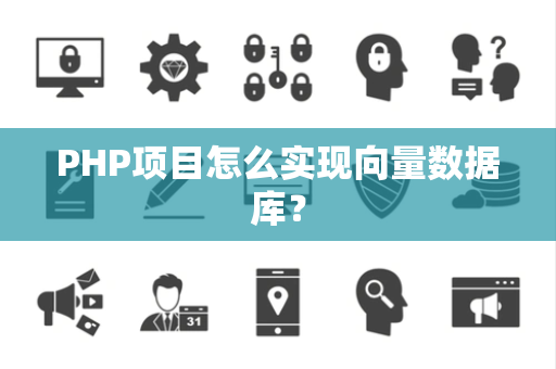 PHP项目怎么实现向量数据库？