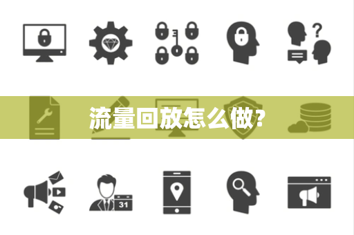 流量回放怎么做？