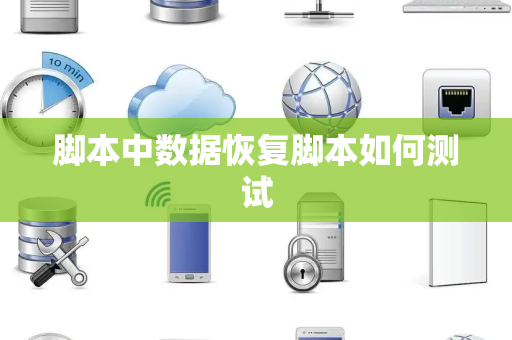脚本中数据恢复脚本如何测试