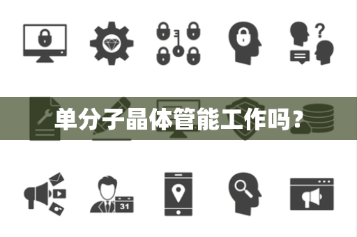 单分子晶体管能工作吗？