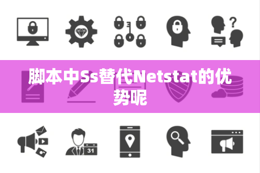 脚本中Ss替代Netstat的优势呢