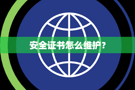 安全证书怎么维护？