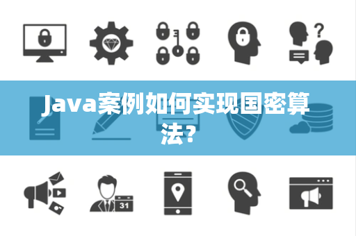 Java案例如何实现国密算法？