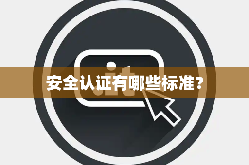 安全认证有哪些标准？
