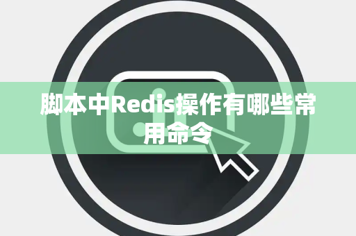 脚本中Redis操作有哪些常用命令