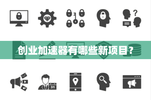 创业加速器有哪些新项目？