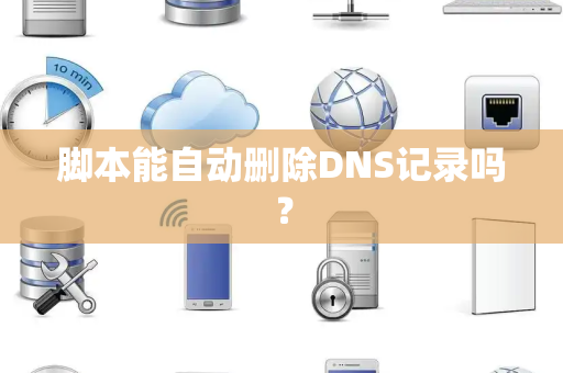 脚本能自动删除DNS记录吗？