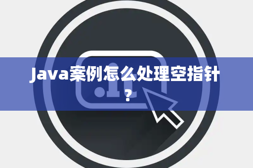 Java案例怎么处理空指针？
