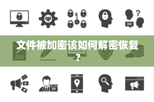 文件被加密该如何解密恢复？