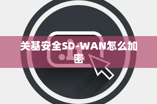 关基安全SD-WAN怎么加密
