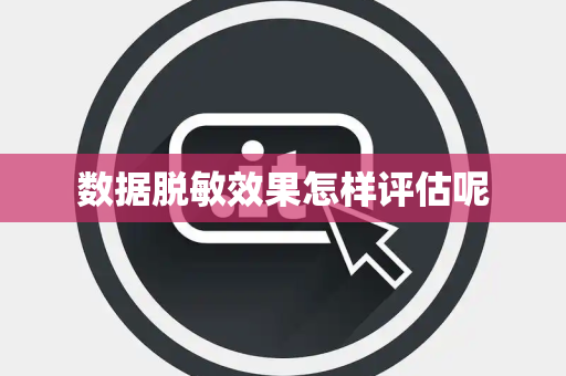 数据脱敏效果怎样评估呢