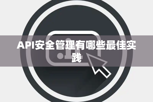 API安全管理有哪些最佳实践