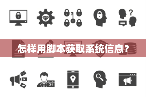 怎样用脚本获取系统信息？