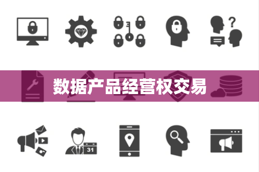 数据产品经营权交易
