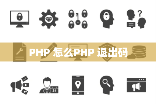 PHP 怎么PHP 退出码