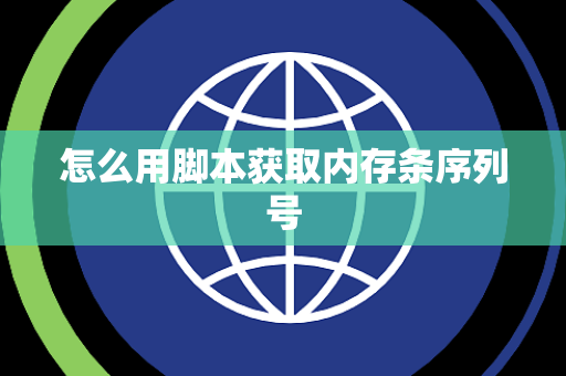怎么用脚本获取内存条序列号