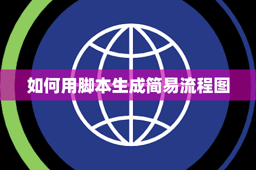 如何用脚本生成简易流程图