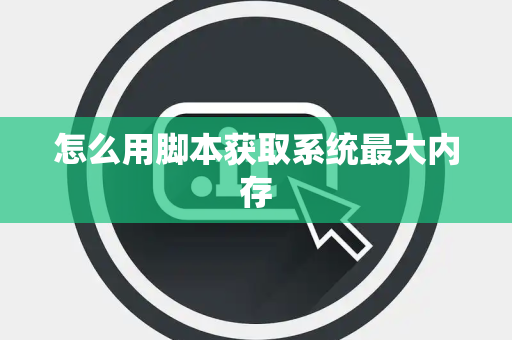 怎么用脚本获取系统最大内存