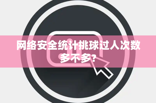 网络安全统计挑球过人次数多不多？