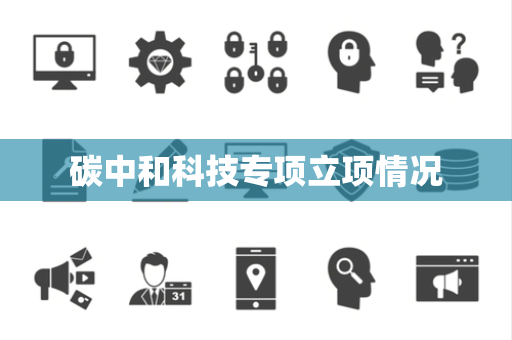 碳中和科技专项立项情况