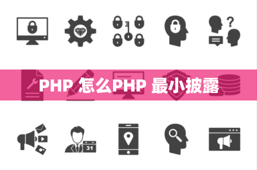 PHP 怎么PHP 最小披露